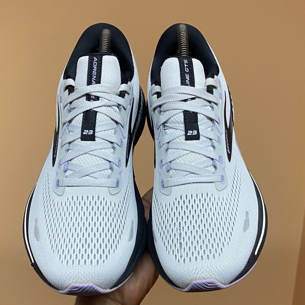 Brooks Adrenaline GTS 23 “Gray Black Purple” Size 10 Medium - Picture 12 of 17